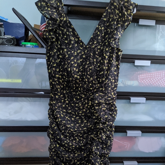 ⭐Jaime Gathered Mini Dress from Adore Me - Picture 4 of 4